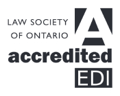 Law Society of Ontario Accredited EDI