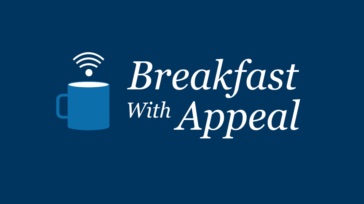 Breakfast with Appeal banner