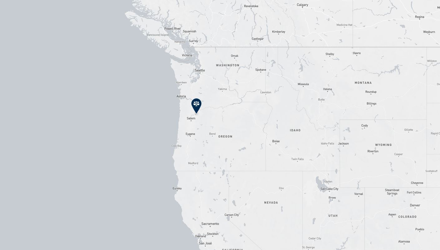 Project location marked on a map showing a section of the western United States