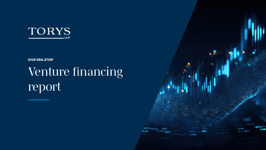Torys LLP - 2026 Deal Study - Venture financing report - PDF cover